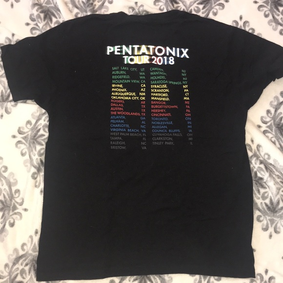 PENTATONIX TOUR T-shirt Collection Set of 5. Ultimate Fans Only #Pentaholics - Picture 13 of 16